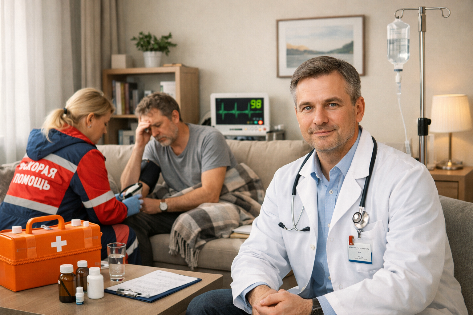 Противопоказания к выводу из запоя на дому: когда нужна скорая